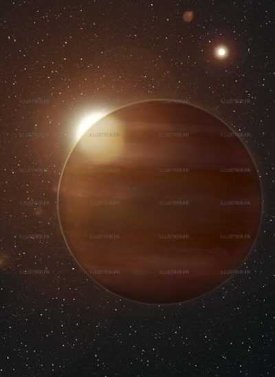 Exoplanete HAT-P-1 b Science&Vie Hors Série
