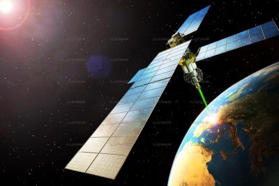 Science & Vie Centrale solaire émission laser